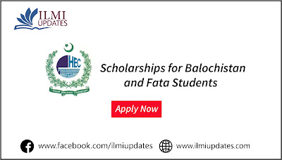 HEC Postgraduate Scholarships for Balochistan and FATA Students