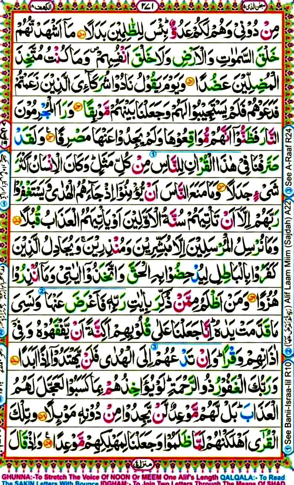 Surat Al Kahfi Arab, Latin and Terjemah Bahasa Indonesia Page 7