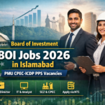 Board of Investment BOI Jobs 2026 in Islamabad – PMU CPEC-ICDP PPS Vacancies