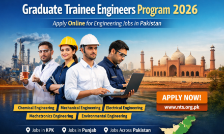 Graduate Trainee Engineers Program 2026: Apply Online for Engineering Jobs Across Pakistan