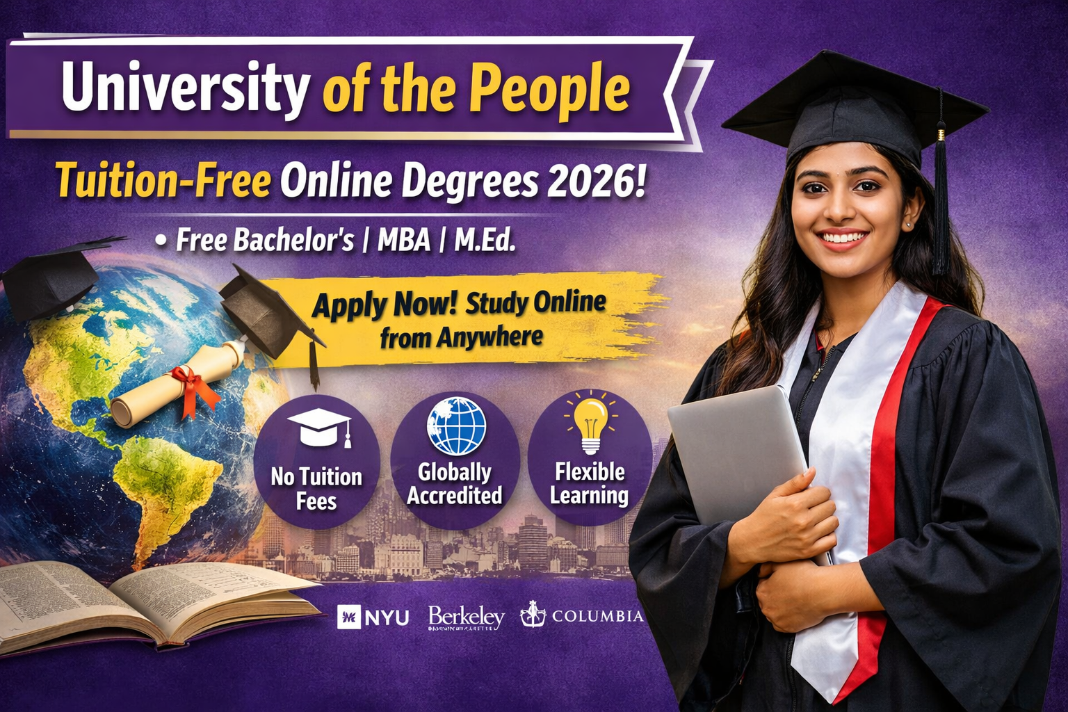 University of the People Tuition-Free Degrees 2026 Online | Apply Now ...