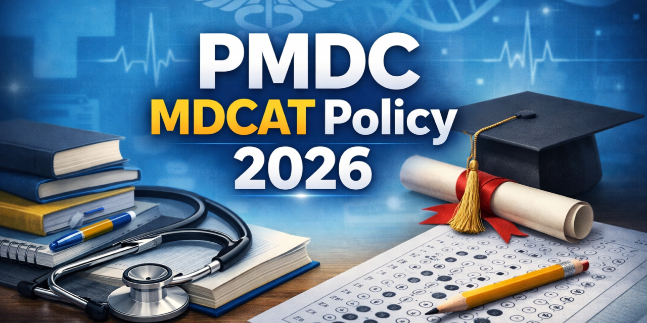Major PMDC MDCAT Policy 2026–2027 Change Announced: Exam to Be Conducted Within 6 Days After FSc Exams
