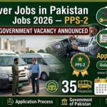 Driver Jobs in Pakistan 2026 – PPS-2 Government Vacancies in Islamabad