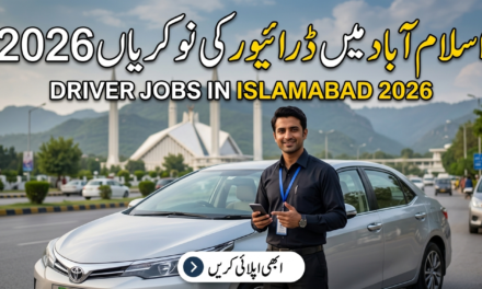 Driver Jobs in Islamabad 2026 – PPS-1 Government Vacancies Open