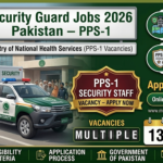 Security Guard Jobs 2026 Pakistan – PPS-1 Vacancies in Ministry of National Health Services Pakistan (Apply Now)