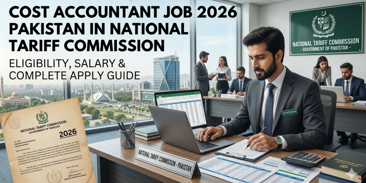 Cost Accountant Job 2026 Pakistan in National Tariff Commission – Eligibility, Salary & Complete Apply Guide