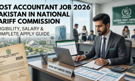 Cost Accountant Job 2026 Pakistan in National Tariff Commission – Eligibility, Salary & Complete Apply Guide
