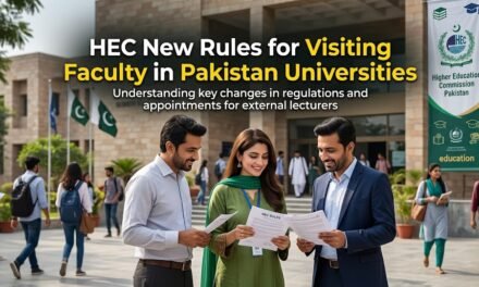 HEC New Rules for Visiting Faculty in Pakistan Universities