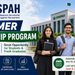 FOSPAH Internship 2026 Program in Summer Announced for Students & Fresh Graduates in Pakistan