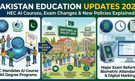 Pakistan Education Updates 2026: HEC AI Courses, Exam Changes & New Policies Explained