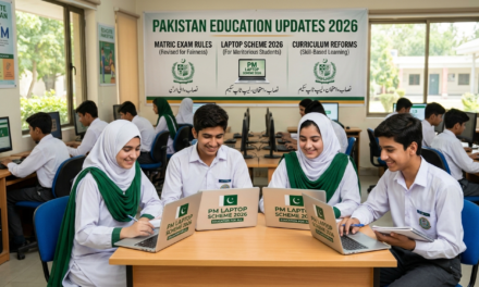 Pakistan Education Updates 2026: Matric Exam Rules, Laptop Scheme & Curriculum Reforms