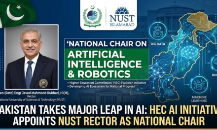 Pakistan Takes Major Leap in AI: HEC Pakistan AI Initiative Names NUST Rector as National Chair on Artificial Intelligence & Robotics