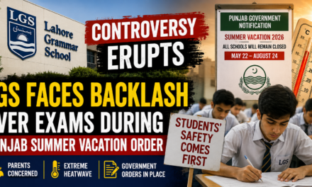 Lahore Grammar School Controversy Faces Backlash Over Exams During Punjab Summer Vacation Order