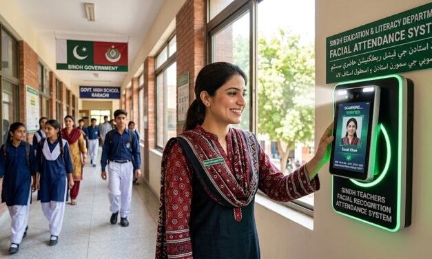 Sindh Teachers Attendance System: Sindh Launches Facial Recognition Attendance System for Teachers and School Staff Across the Province