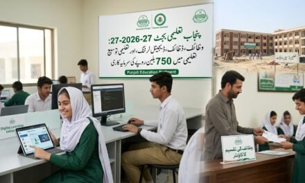 Punjab Education Budget 2026-27: Rs. 750 Billion Investment in Scholarships, Digital Learning, and Educational Expansion
