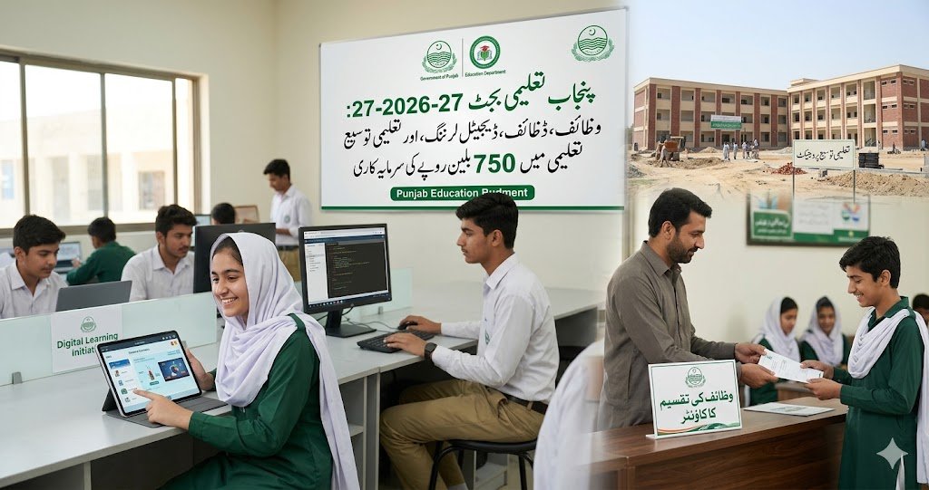 Punjab Education Budget 2026-27: Rs. 750 Billion Investment in Scholarships, Digital Learning, and Educational Expansion