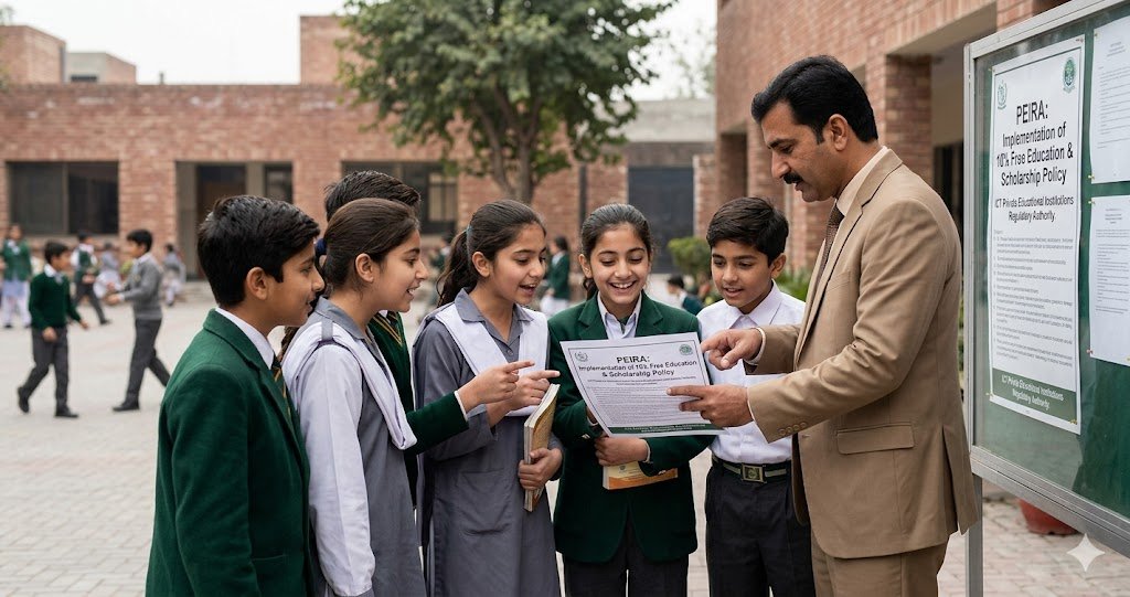 Private Schools in Pakistan Ordered to Enforce ICT PEIRA 10% Scholarship Policy Under 10% Free Education Regulations