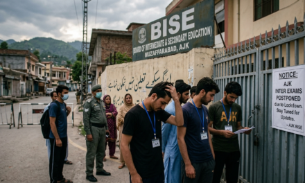 AJK Inter Exams Postponed Amid Regional Lockdown: Full Situation Report, Impact, and Official Updates