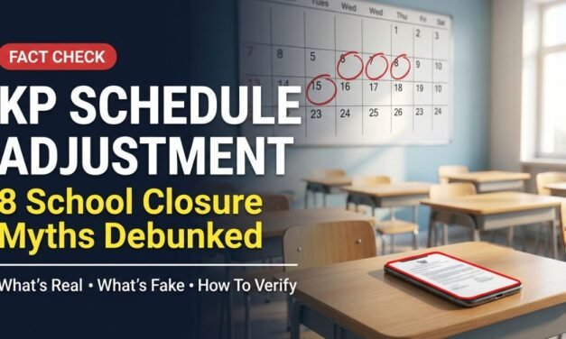 KP Schedule Adjustment: 8 School Closure Myths Debunked