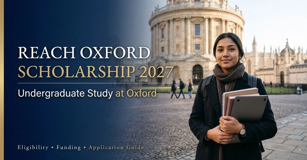Reach Oxford Scholarship 2027